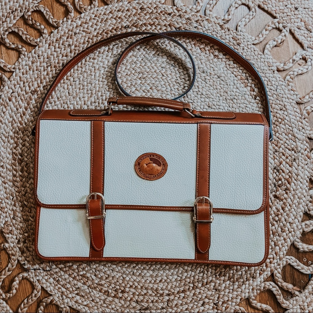 Vintage RARE Dooney & Bourke Leather Crossbody